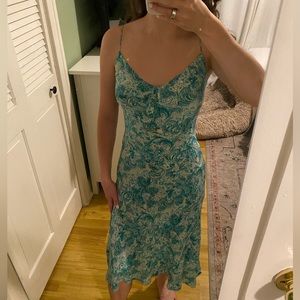 Le Lis Blank Slip Dress | Size 40 (Brazil)